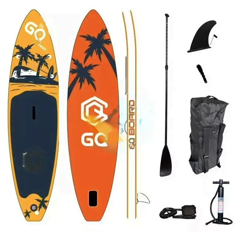 САП борд SUP BOARD 335 GQ CO-CO (Желто-оранжевый)-0