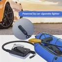 🛍 Электрический SUP воздушный насос 12V быстрая воздушный насос с цифровым Дисплей надувные SUP стоячего доска лодка электрический воздушный насос