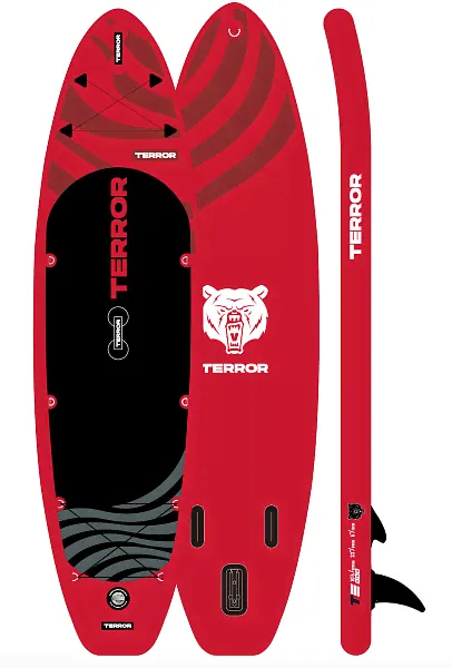 Sup board / Надувная доска для SUP-бординга Красный