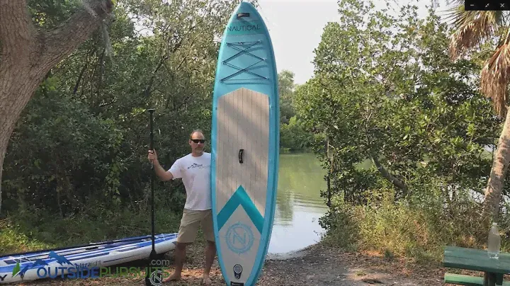 iRocker Nautical Inflatable Stand Up Paddle Board
