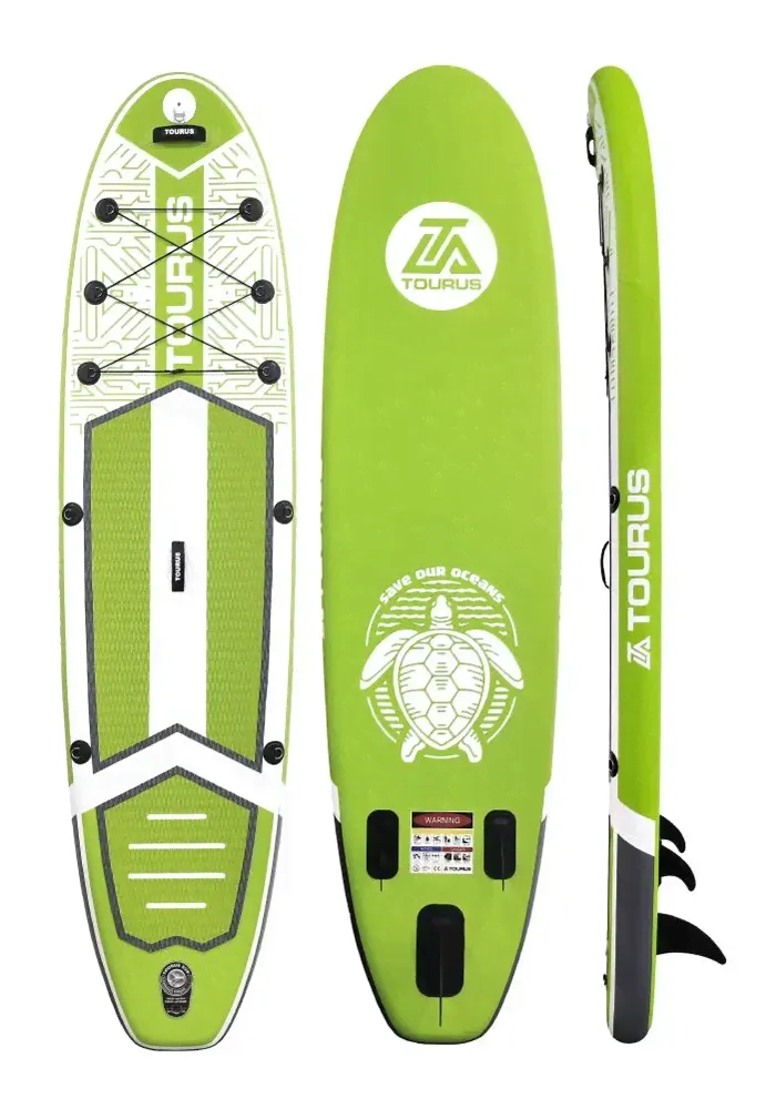 Сапборд Tourus Inflatable SUP Board 320×81.3×15cm Green, TS-NW001