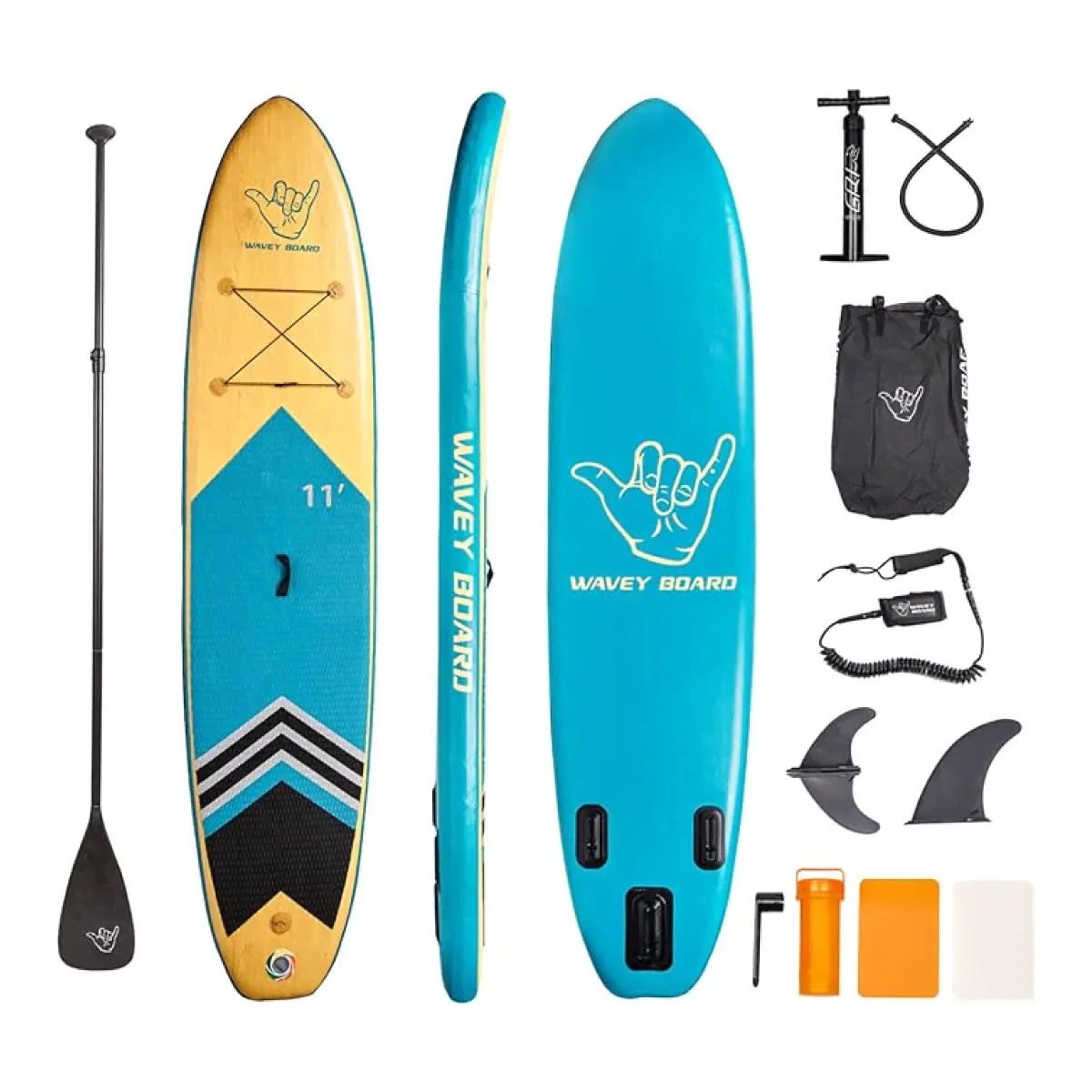 Надувная SUP доска WAVEY BOARD N2 11