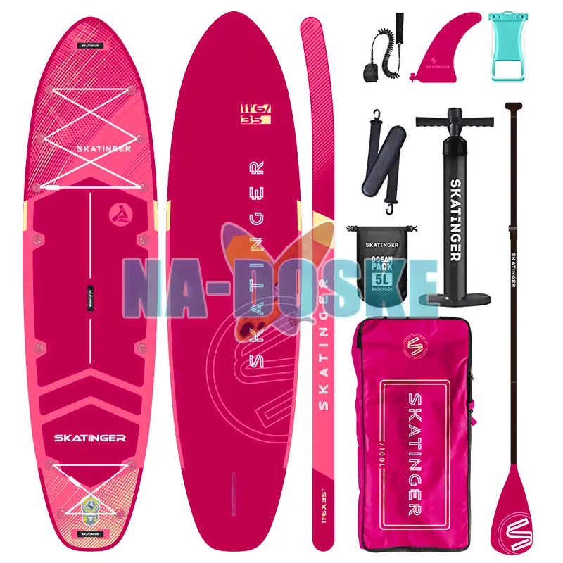 Sup доска с веслом Skatinger Serial Red 11'6-1