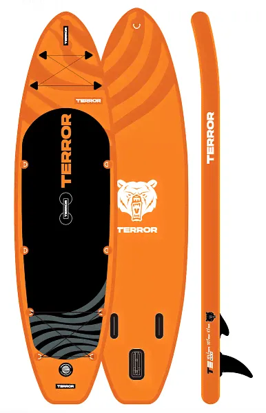 Sup board / Sup доска / Сап доска / Сапборд / Сап борд / Надувная доска для SUP-бординга Оранжевый-0