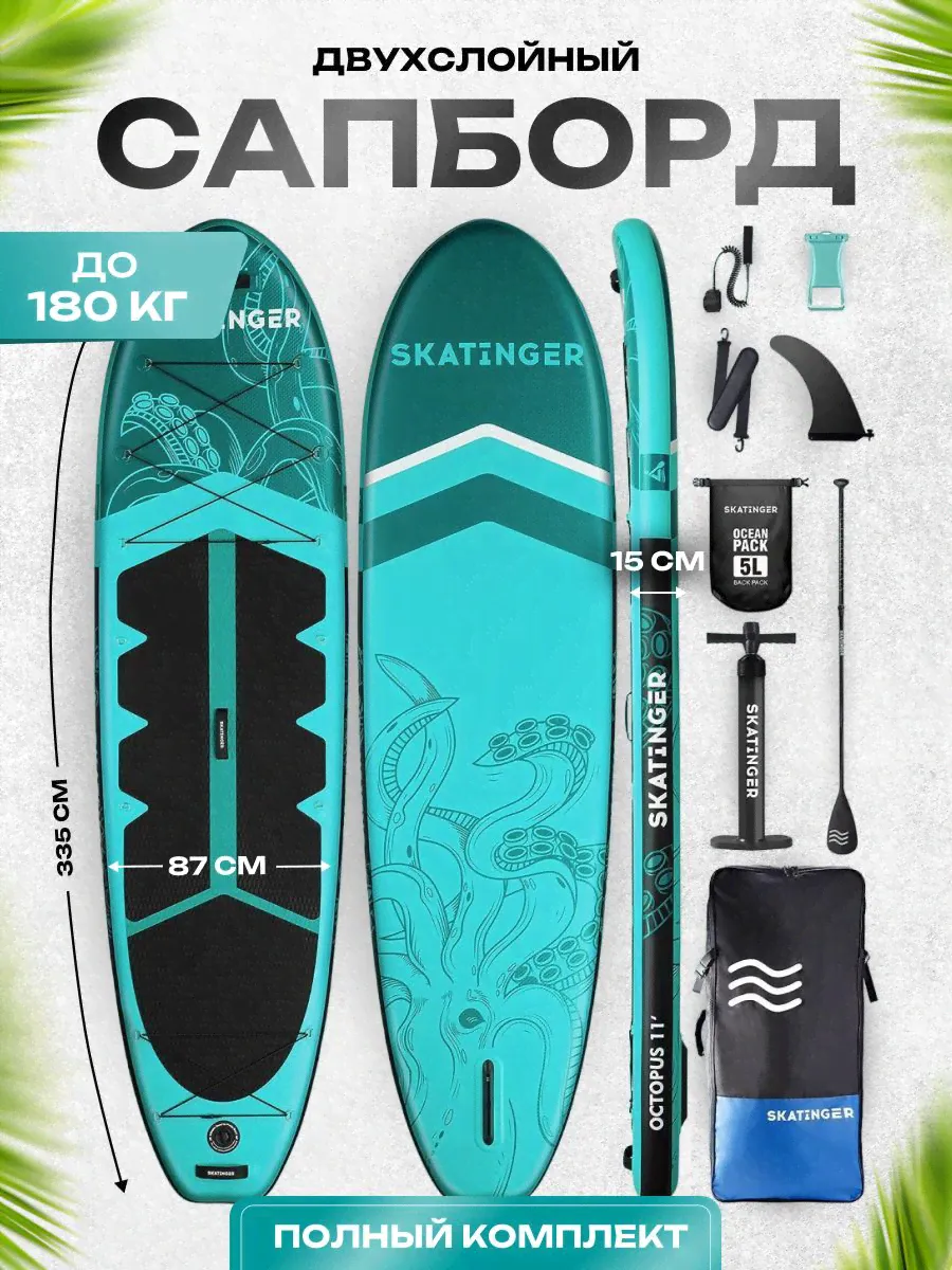 SKATINGER SUP-доска, 87 см-0