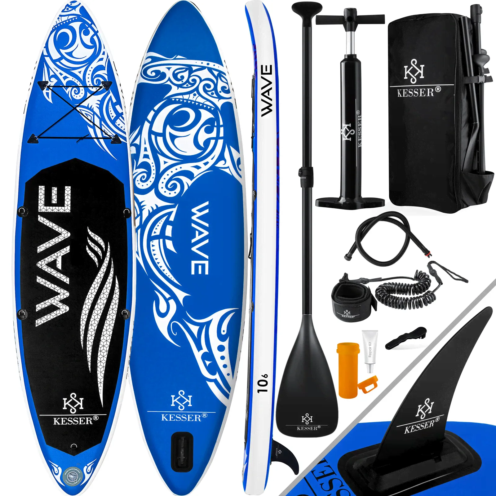 SUP доска Kesser Wave SB-blue320